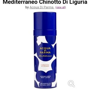 Aqua di parma Mediterrano blu fragrance